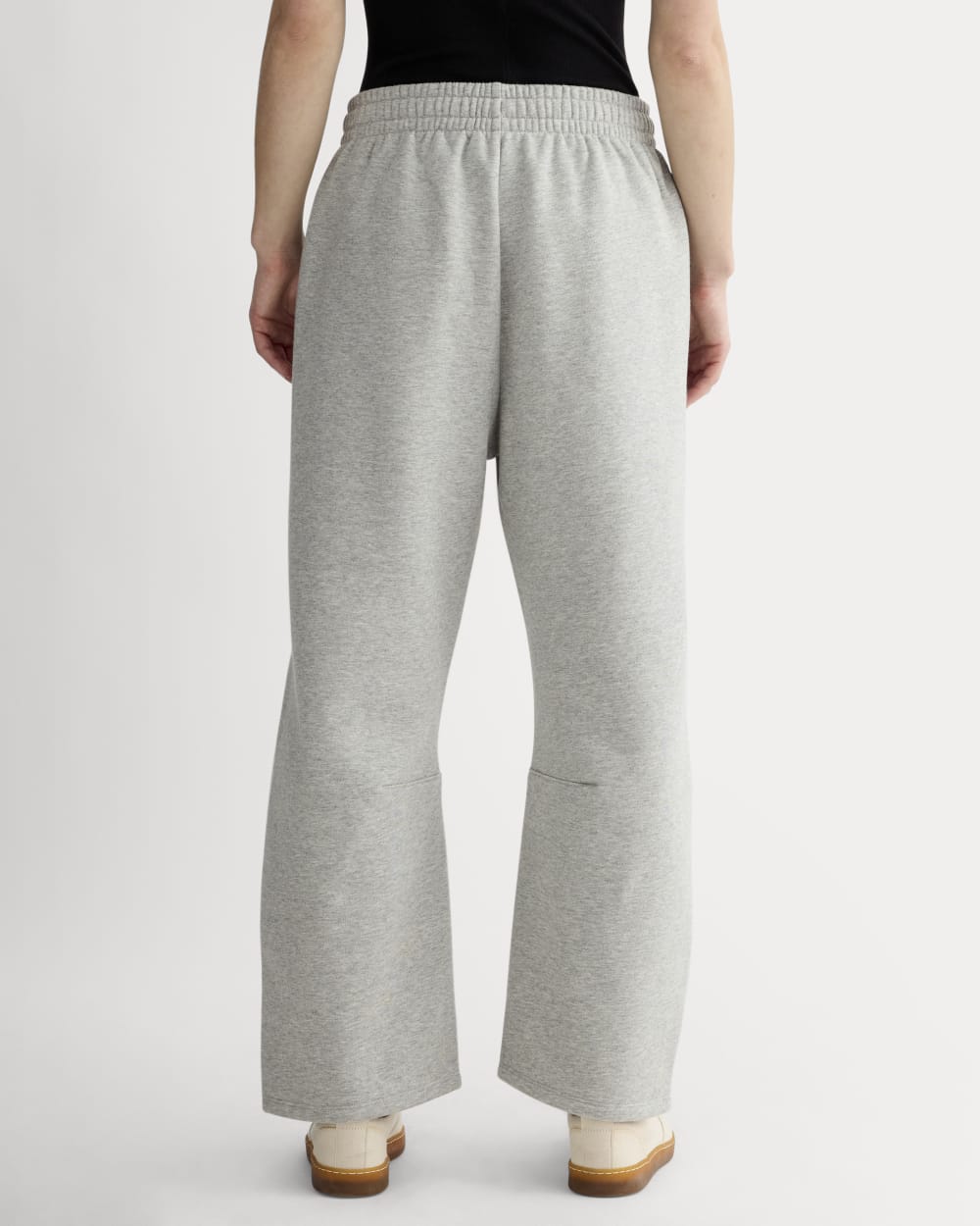 Luxe Fleece Barrel Sweatpant | Heathered Grey