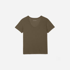 The Air Scoop-Neck Tee | Beech