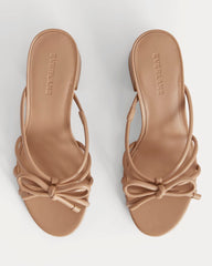 The Bow Heel | Blush Tan