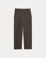 Straight-Leg Trouser in Tailor Twill | Heathered Fudge
