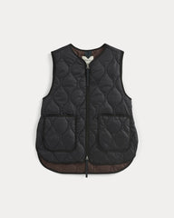 ReNew Quilted Vest | Black