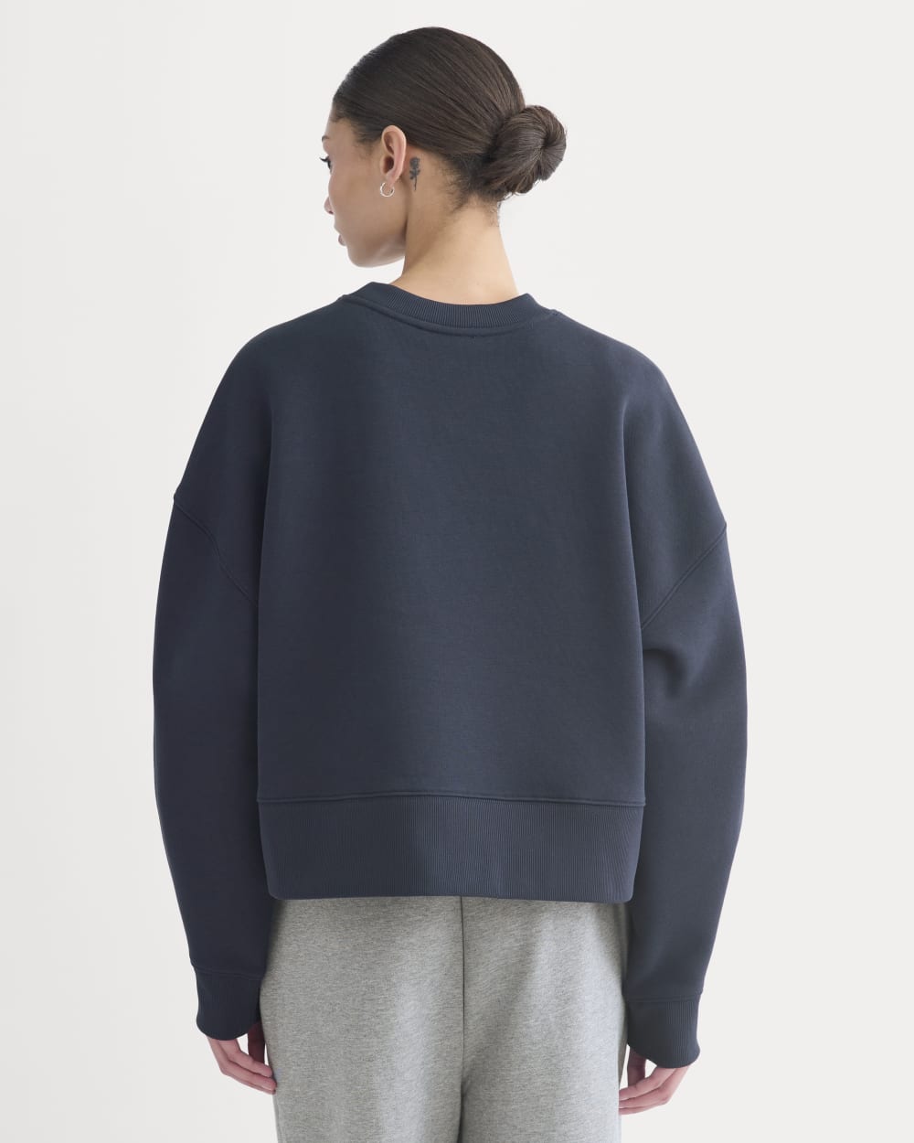 Luxe Fleece Sweatshirt | Navy