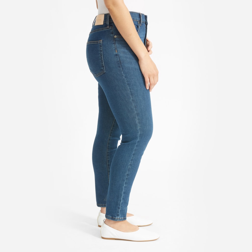 The Authentic Stretch High-Rise Skinny | Mid Blue | 26.5 Inseam