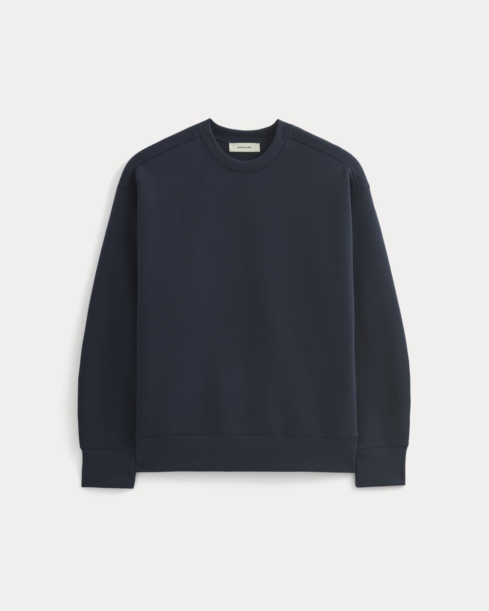 Luxe Fleece Crew Pullover | Navy