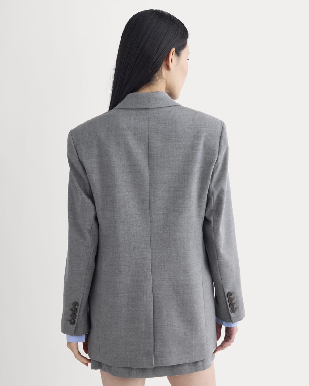 Blazer in Tailor Twill | Heather Graphite