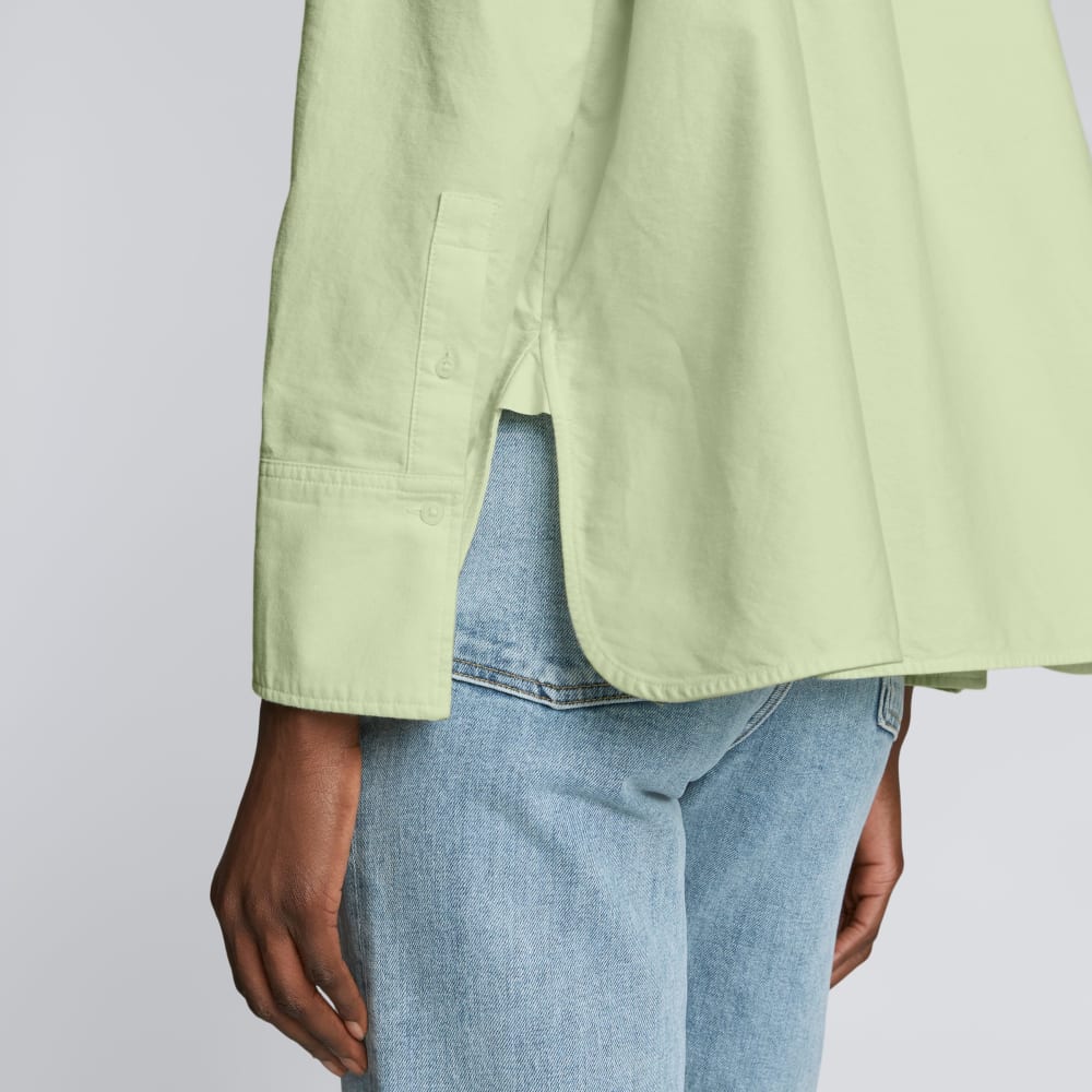 The Boxy Oxford | Seafoam Green