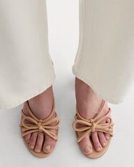 The Bow Heel | Blush Tan
