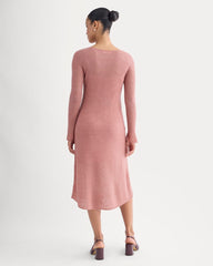 The Air Alpaca™ Sweater Dress | Rose Dust