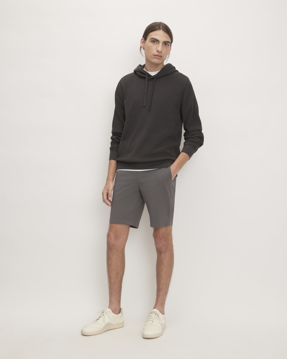 The 9 Slim-Fit Performance Chino Short | Slate Grey