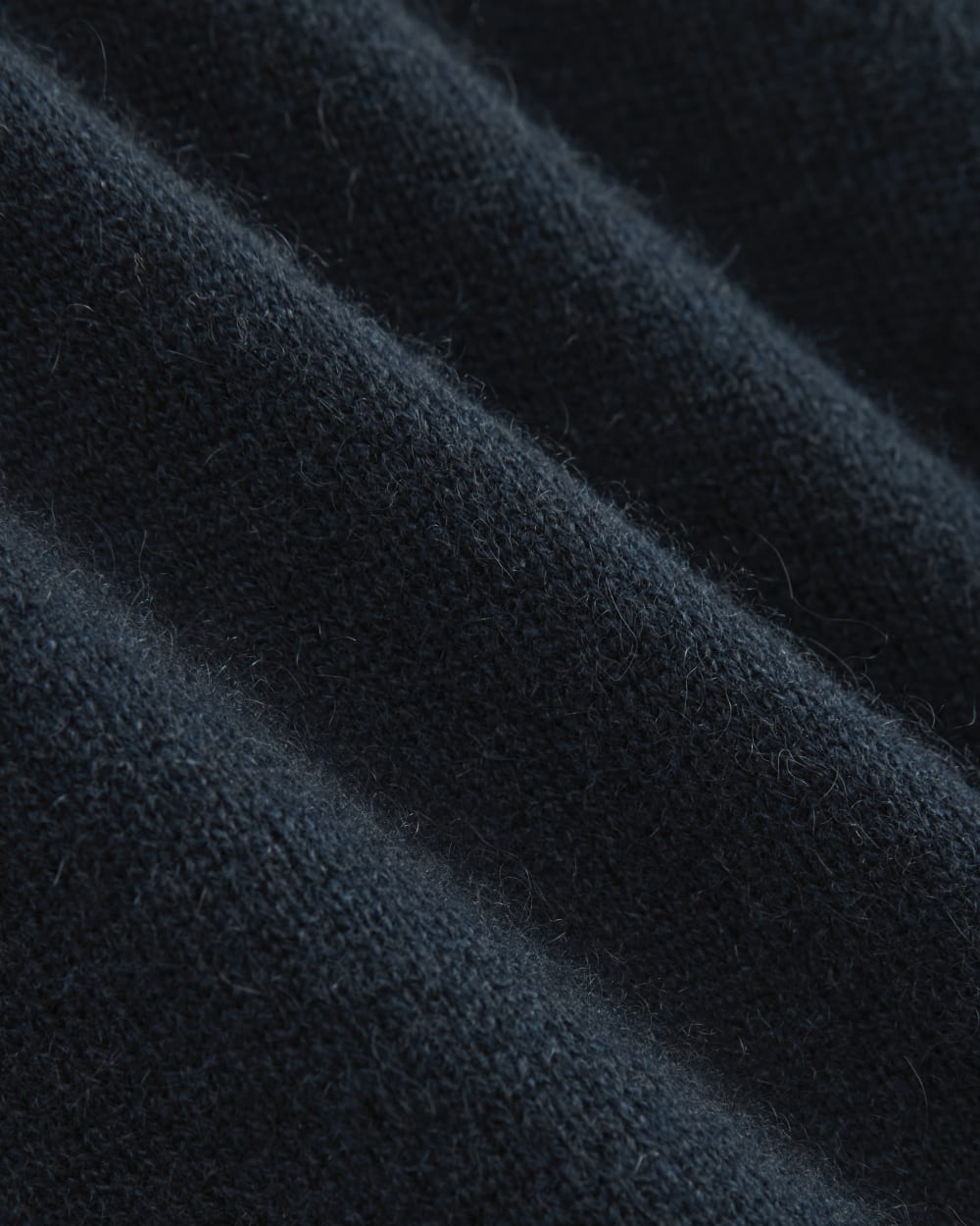 Cashmere Button-Up Shirt | Navy