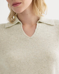 Cashmere Polo Sweater | Canvas