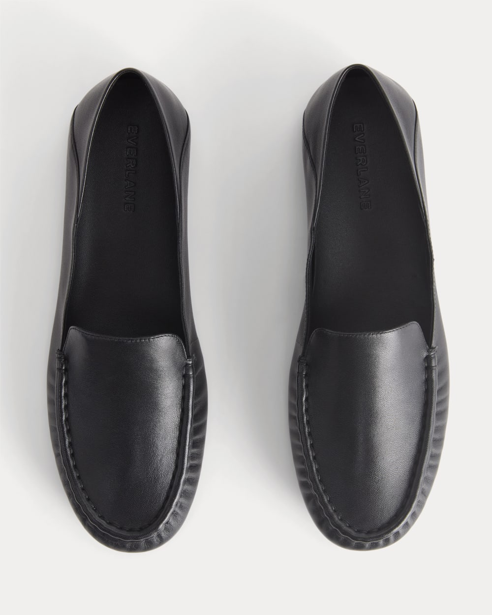 Leather Day Driver Loafer |  Black