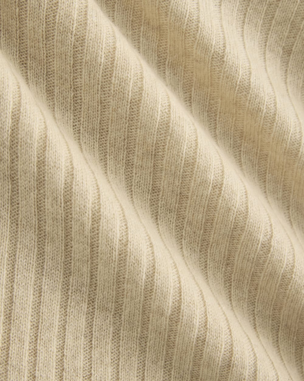 Cashmere Long-Sleeve Mini Dress | Heather Light Camel