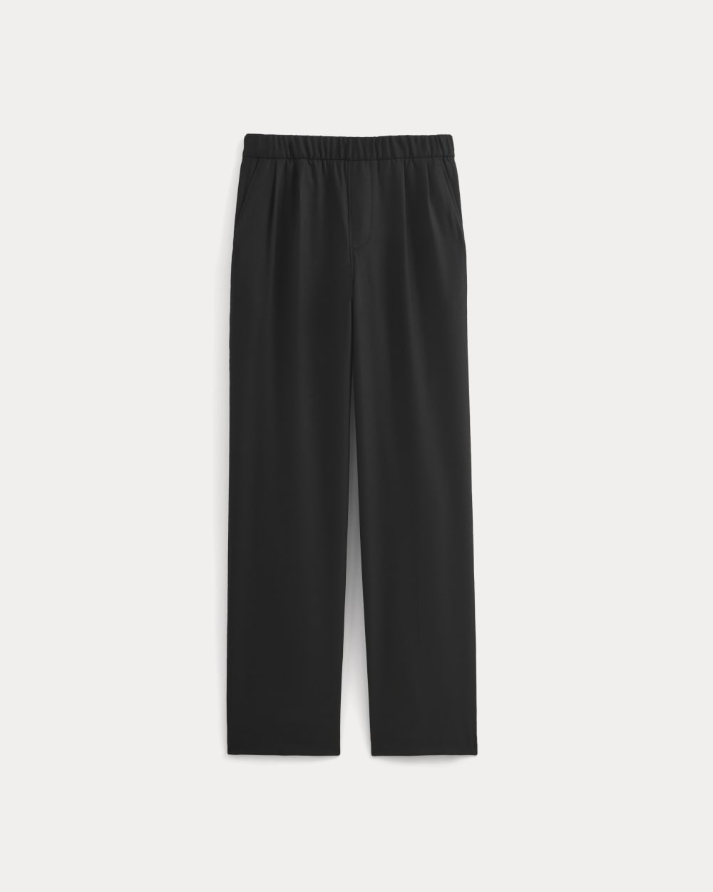 Pleated Trouser in Tailor Twill |  Black