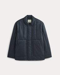 ReNew Vertical-Quilted Jacket | Navy