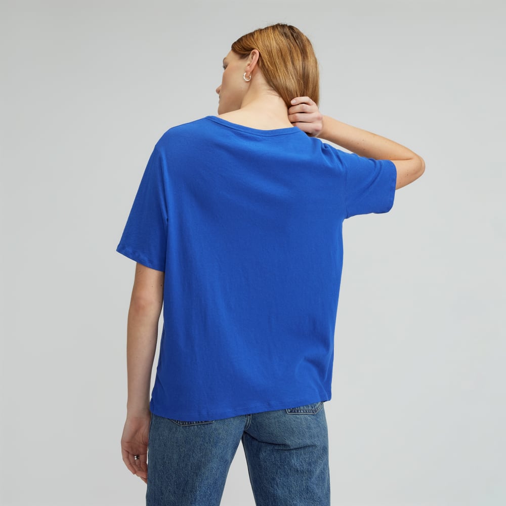 The Air Tee | Mazarine Blue
