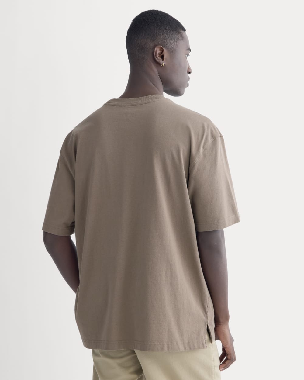 Oversized Classic Tee | Deep Taupe