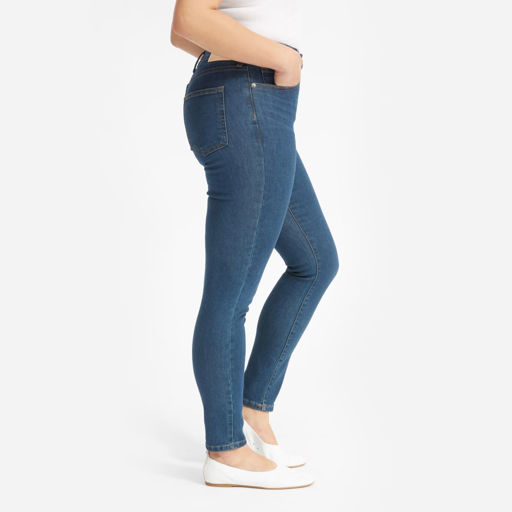 The Authentic Stretch High-Rise Skinny | Dark Blue Wash | 28.5 Inseam
