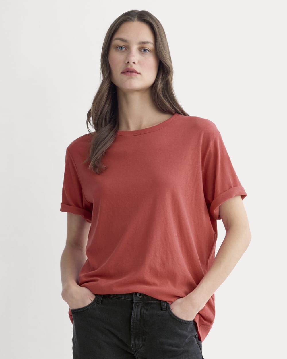 The Air Tee | Vintage Red