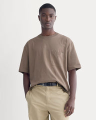 Oversized Classic Tee | Deep Taupe