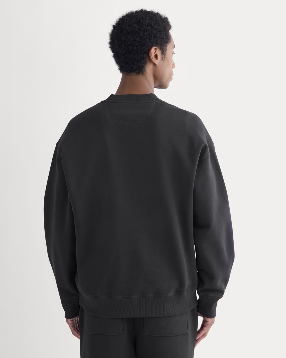 Luxe Fleece Half-Zip Pullover | Black
