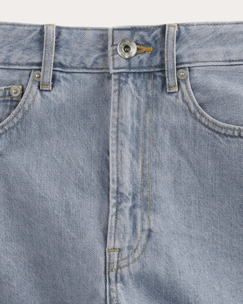 The A-Line Denim Short | Light Indigo