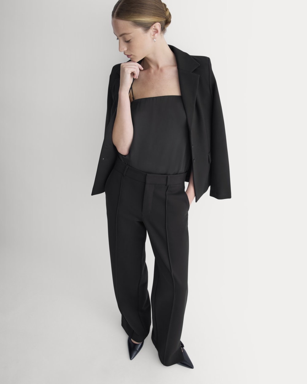 Dream Wide-Leg Trouser | Black