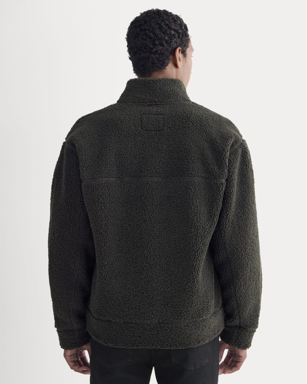 ReTrack Fleece Zip-Up | Black