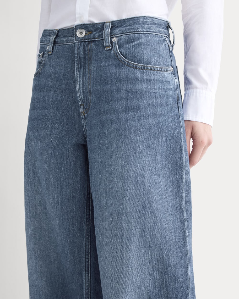 Loose Curve Jean | Ocean