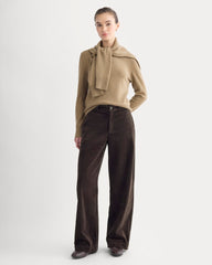 Cashmere Slim Crew Sweater | Toast