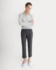 Slim Trouser in Dream | Heathered Soot