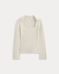 Knit Scoop-Neck Top | Birch