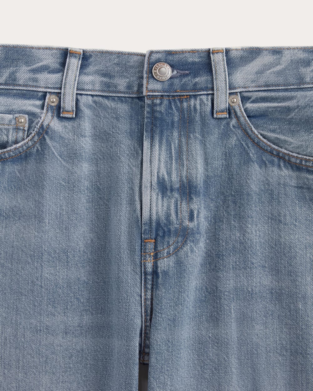 The '90s Loose Straight Jean | Light Indigo