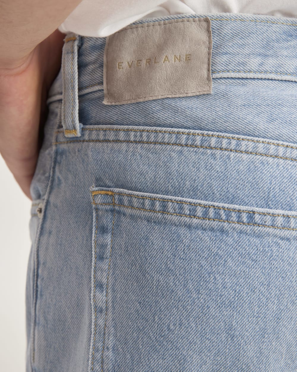 The Authentic Straight Jean | Sun Faded Blue